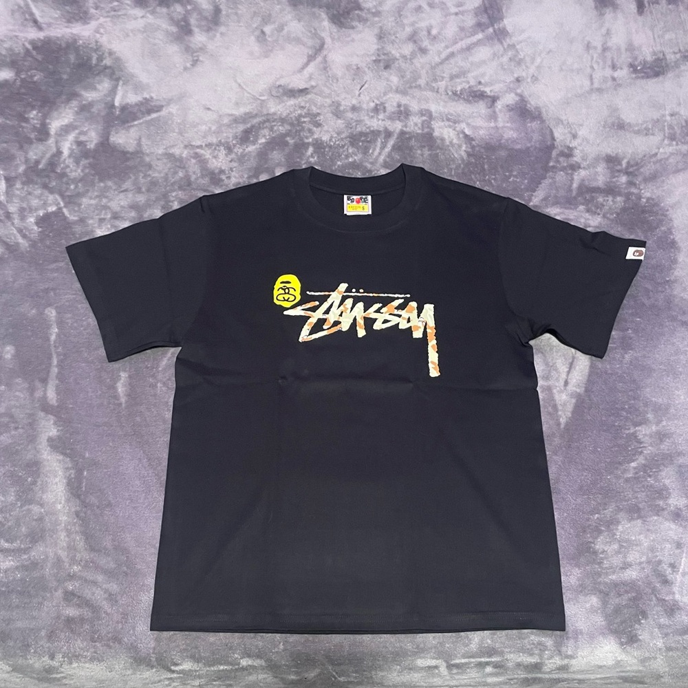 Bape X Stussy T-Shirt Collab Size Small